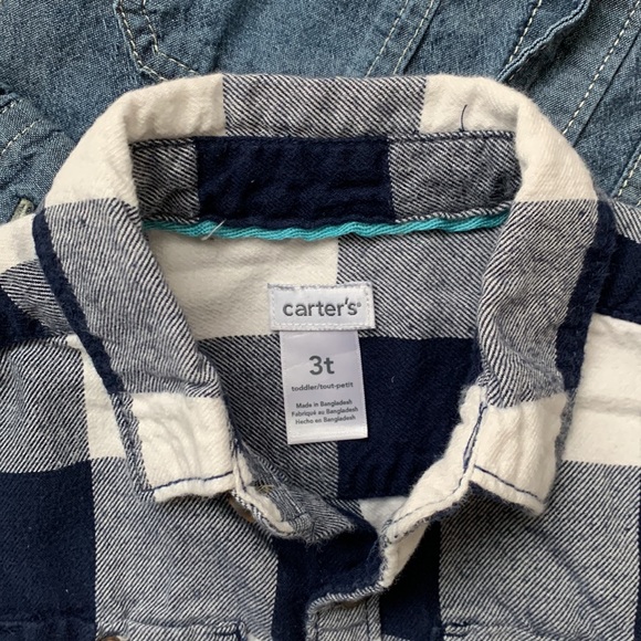 CARTER’S Toddler Button Down Bundle - Picture 3 of 9